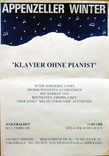 Klavier ohne Pianist